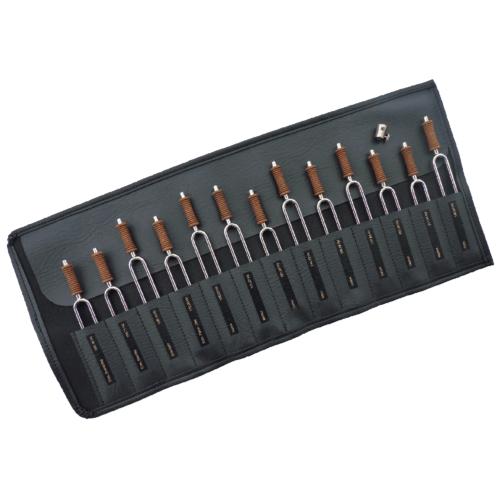 Set with 13 Tuning Forks Splus